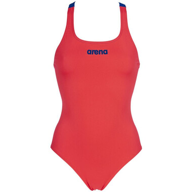 ARENA SOLID SWIM PRO Women's Swimsuit (One Piece) Red/Blue 0